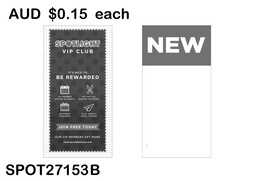 [SPOT1800227S] NEW HEADER CARD -  VIP REWARDS (SPOT27153 B) 25PCS/SET